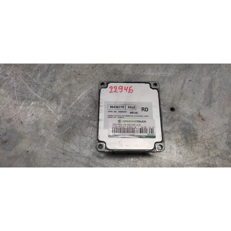 Recambio de centralita motor uce para chevrolet aveo ls referencia OEM IAM 96436779 2