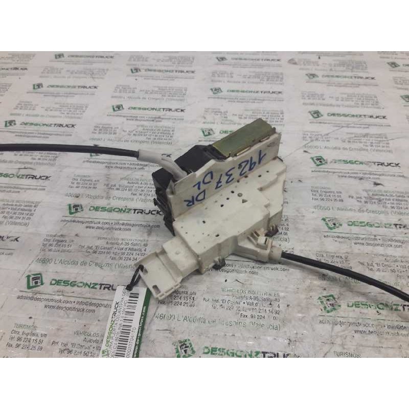 Recambio de cerradura puerta delantera derecha para citroën c4 berlina 1.6 16v hdi referencia OEM IAM - Negro 5
