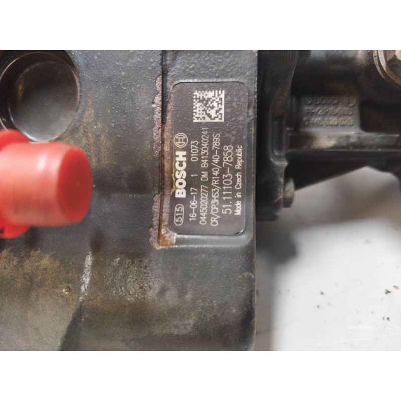 Recambio de bomba inyeccion para man tgx 18.480 fg / 4x2 bl xl referencia OEM IAM 51111037858 0445020277 3
