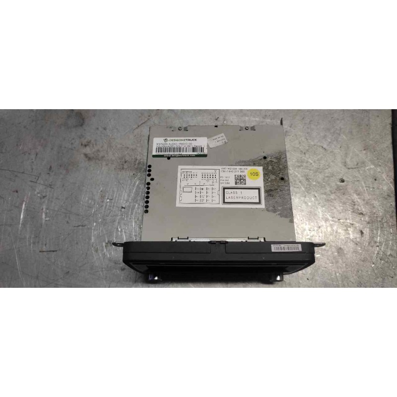 Recambio de sistema audio / radio cd para volkswagen golf vi (5k1) rabbit referencia OEM IAM 1K0035186AN - Gris 2