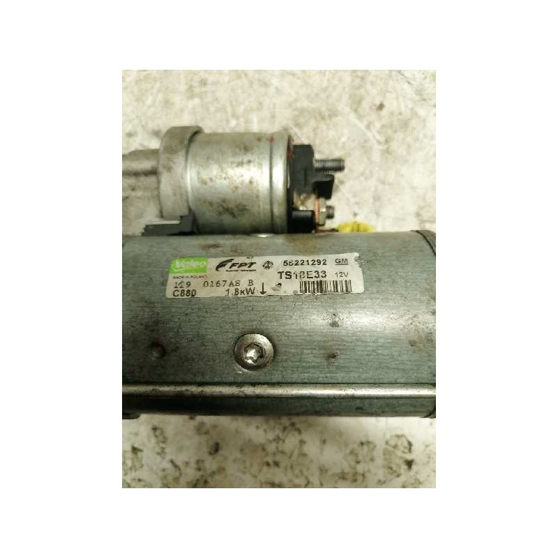 Recambio de motor arranque para opel corsa d ''111 years'' referencia OEM IAM 55221292 10 DIENTES - Gris 2