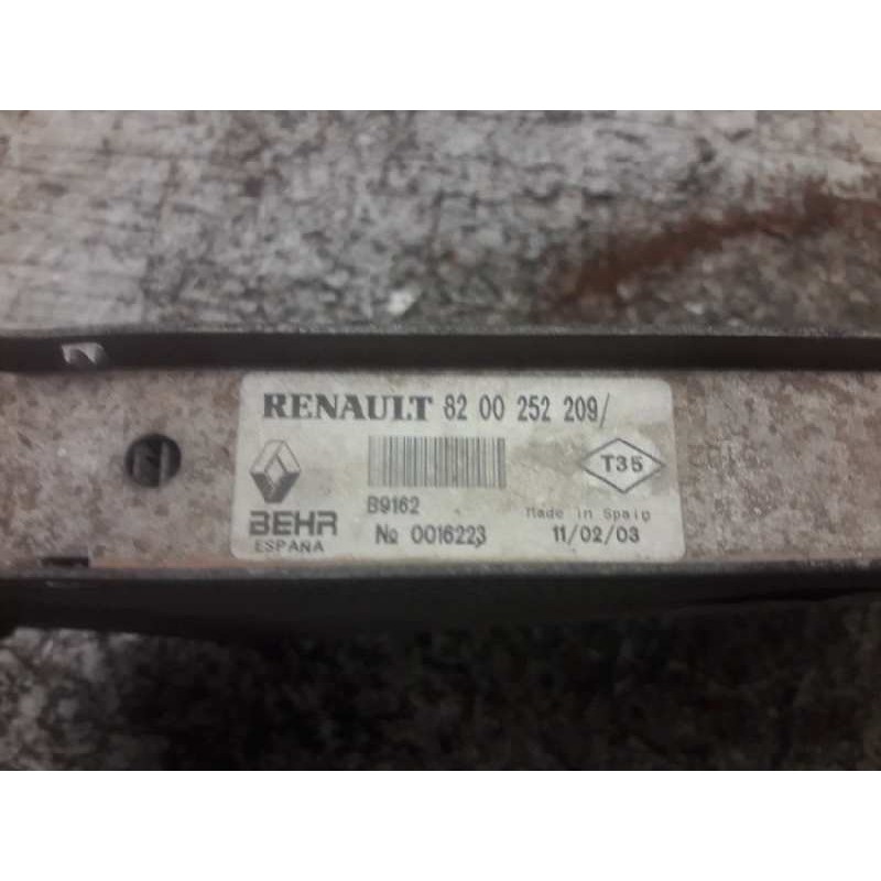 Recambio de intercooler para renault clio ii fase ii (b/cb0) authentique referencia OEM IAM 8200252209 2