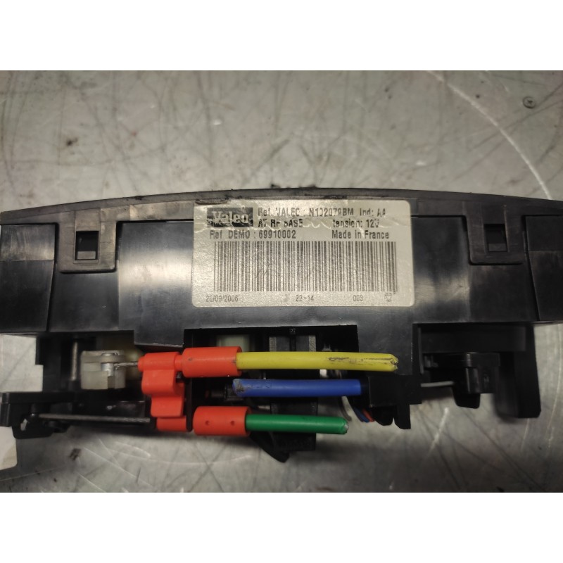 Recambio de mando calefaccion / aire acondicionado para peugeot 207 x-line referencia OEM IAM 69910002 - Negro 2