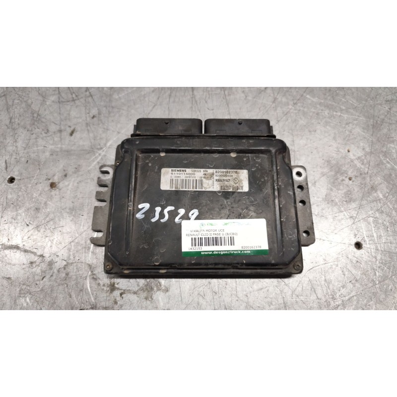 Recambio de centralita motor uce para renault clio ii fase ii (b/cb0) authentique referencia OEM IAM 8200162378  8200029658 - Blanco