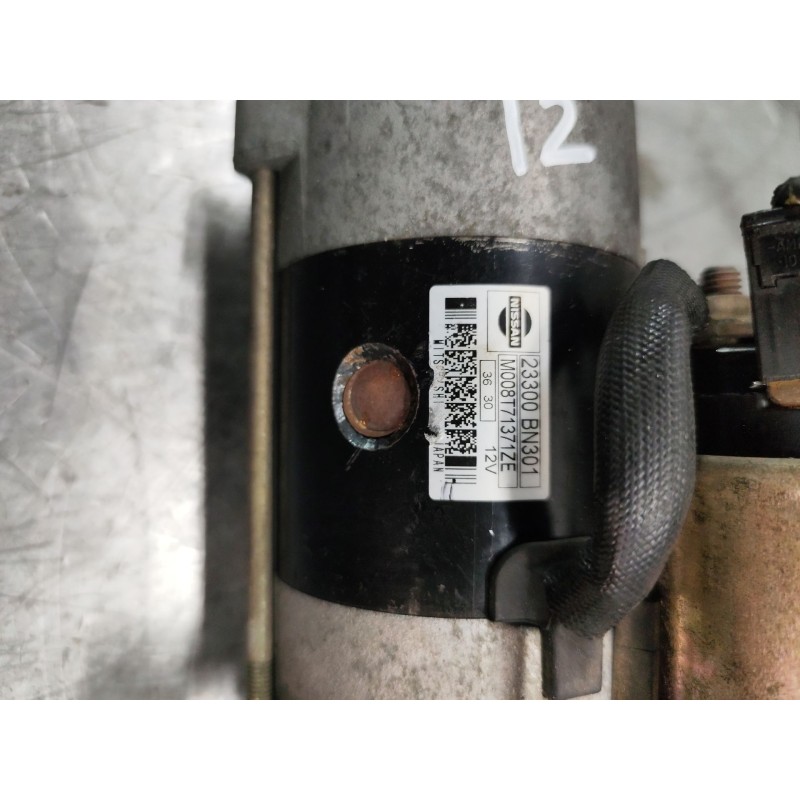 Recambio de motor arranque para nissan almera (n16/e) acenta referencia OEM IAM 23300BN301  12 DIENTES - Gris 3