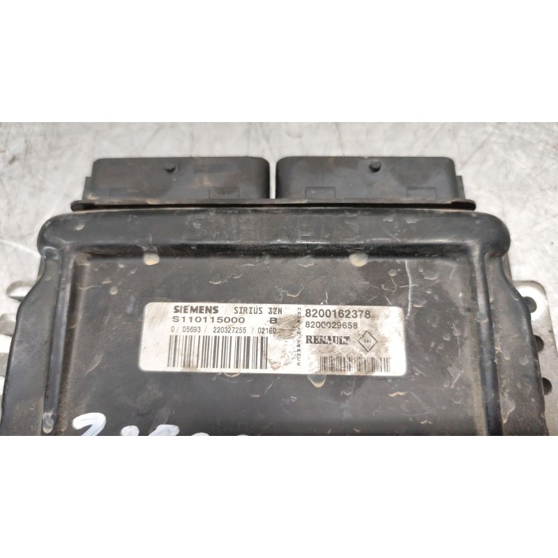 Recambio de centralita motor uce para renault clio ii fase ii (b/cb0) authentique referencia OEM IAM 8200162378  8200029658 - Blanco 4