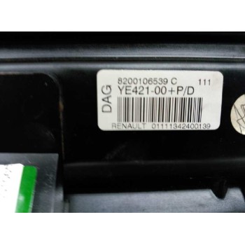 Recambio de airbag delantero derecho para renault laguna ii (bg0) authentique referencia OEM IAM 8200106539C  
