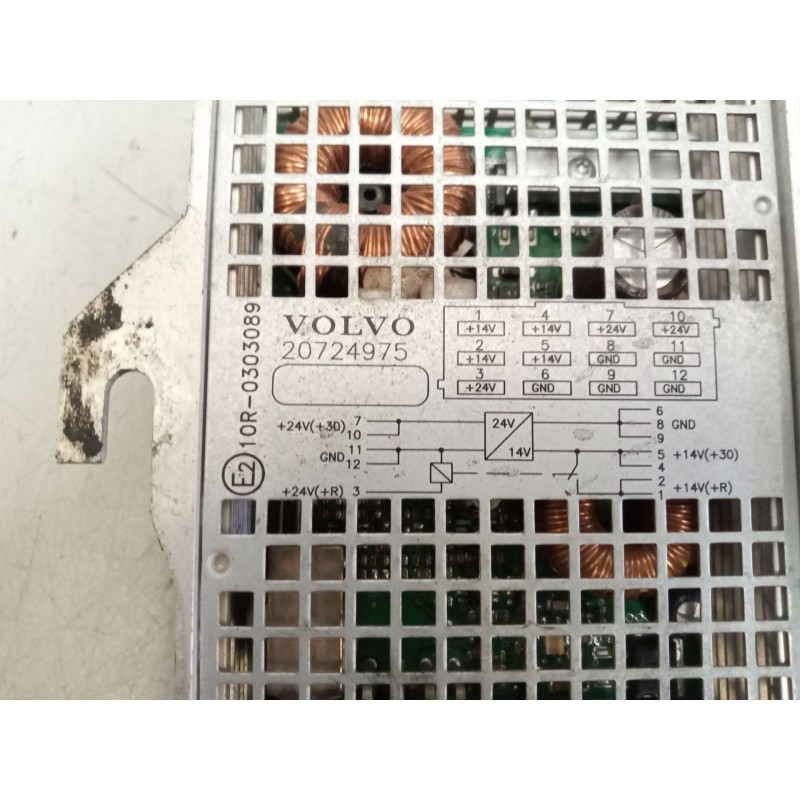 Recambio de modulo electronico para volvo fh 480 12.8 diesel referencia OEM IAM 20724975 4