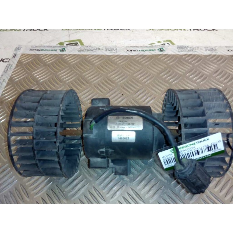 Recambio de motor calefaccion para scania serie 4 (p/r 124 l) fsa 420 (4x2) e2/e3 corto cr 13 / 14 b referencia OEM IAM 1495692 - Blanco 2