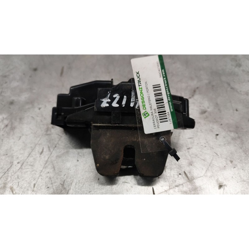 Recambio de cerradura maletero / porton para peugeot 308 1.6 16v referencia OEM IAM 9660403880  