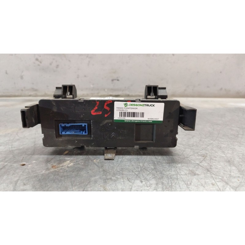 Recambio de mando calefaccion / aire acondicionado para citroën c3 1.4 hdi audace referencia OEM IAM 96588239XT 4