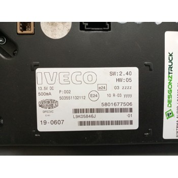 Recambio de sistema audio / radio cd para iveco stralis (as) 10.3 diesel referencia OEM IAM 5801677506  
