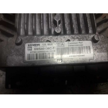 Recambio de centralita motor uce para citroën berlingo referencia OEM IAM 9653059380 9647423380 5WS40136CT