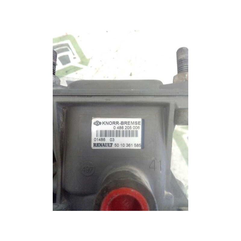 Recambio de valvula aire para renault trucks magnum e.tech 480.18 (472-480cv) referencia OEM IAM 0486205006 5010361585 VALVULA R 4