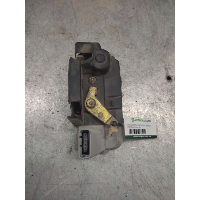 Recambio de cerradura puerta trasera derecha para citroën c5 berlina 2.0 hdi sx referencia OEM IAM  6 PINS - Gris 2
