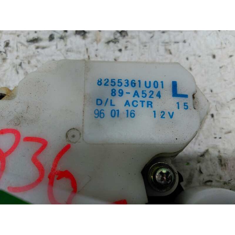 Recambio de cerradura puerta trasera izquierda para nissan almera (n15) gx referencia OEM IAM 8255361U0I - Verde 2