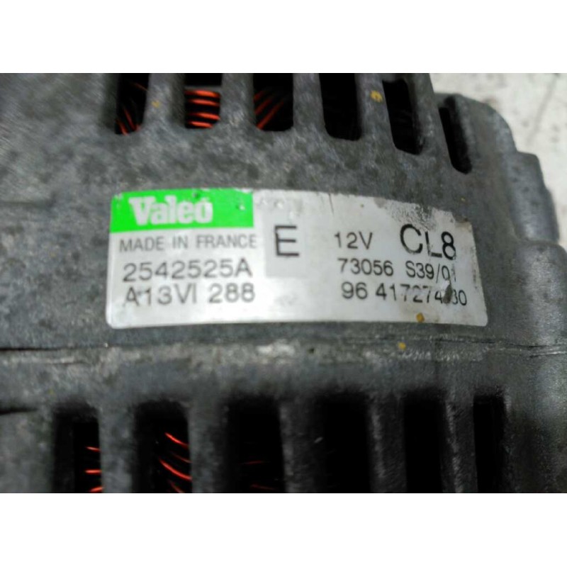 Recambio de alternador para citroën saxo 1.4 plaisir referencia OEM IAM 9641727430 2542525A 2