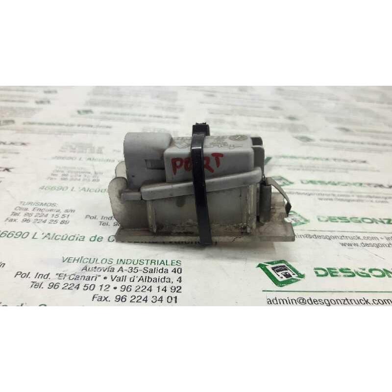 Recambio de piloto matricula para renault megane ii classic berlina confort authentique referencia OEM IAM 7700796163 - Negro 2