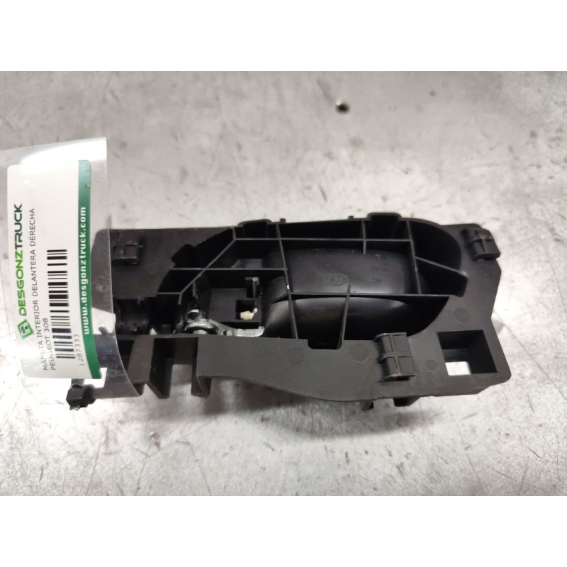 Recambio de maneta interior delantera derecha para peugeot 308 1.6 16v referencia OEM IAM - Granate 2