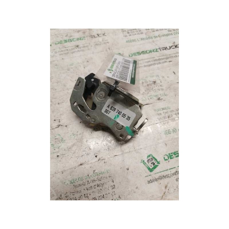 Recambio de cerradura puerta carga para mercedes-benz vito (w639) basic, combi 109 cdi compacto (639.601) referencia OEM IAM A63 - Blanco