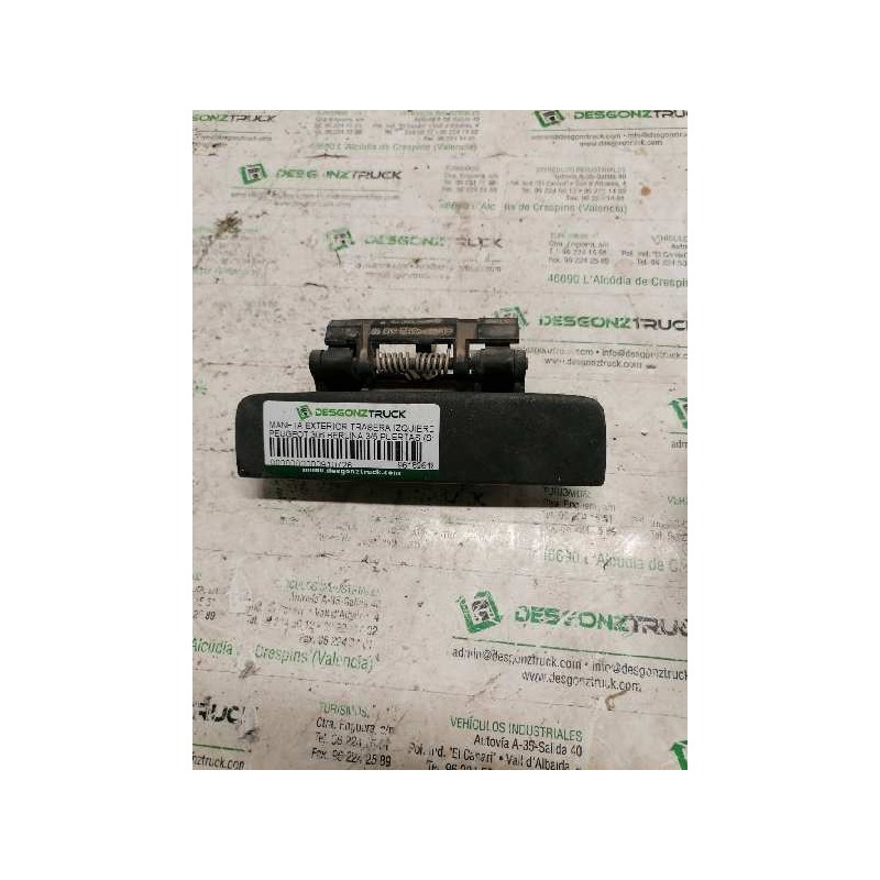 Recambio de maneta exterior trasera izquierda para peugeot 306 berlina 3/5 puertas (s1) xn referencia OEM IAM 9616261877  