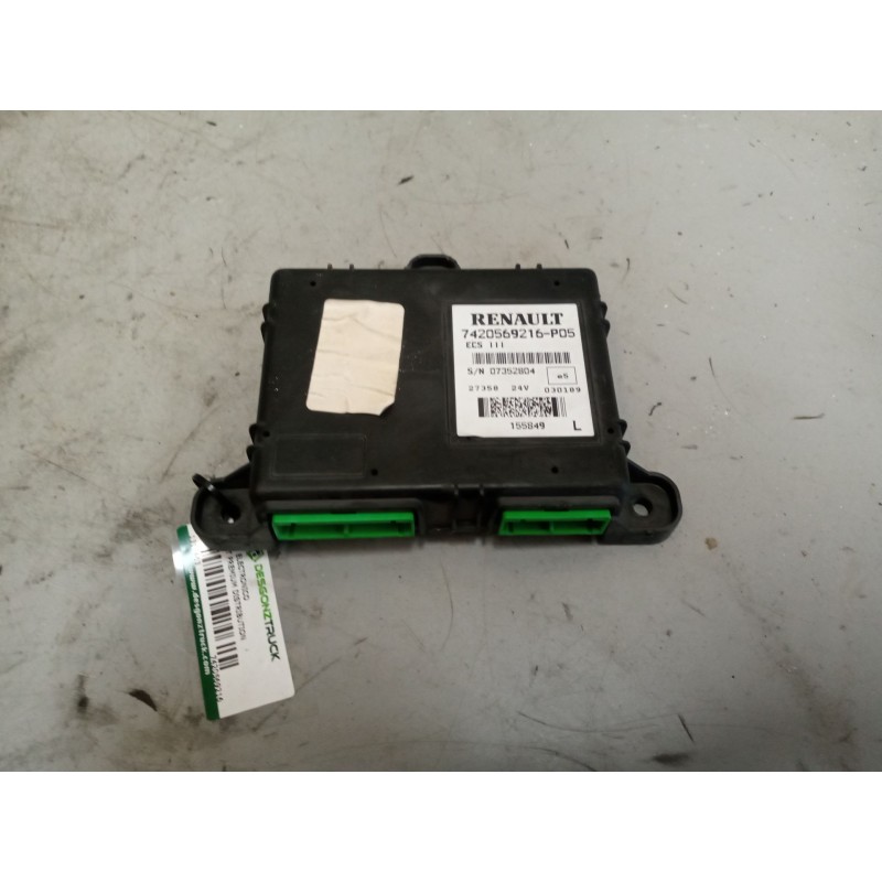 Recambio de modulo electronico para renault premium distribution referencia OEM IAM 7420569216 CENTRALITA ECS 