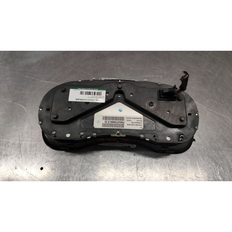 Recambio de cuadro instrumentos para peugeot 307 (s1) xs referencia OEM IAM 216518625 - Rojo 3