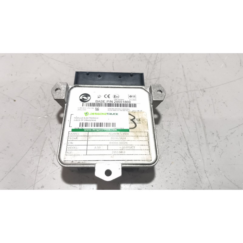 Recambio de modulo electronico para iveco ff dragonx6 referencia OEM IAM 29551869 ALLISON S4500 A59