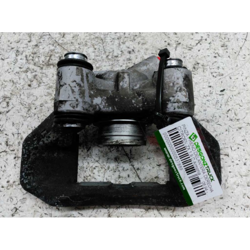 Recambio de pinza freno delantera derecha para citroën zx 1.9 d armonia referencia OEM IAM - Blanco 3