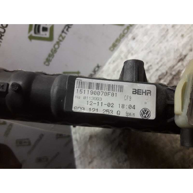 Recambio de radiador agua para seat ibiza (6l1) cool referencia OEM IAM 6Q0121253Q - Azul 2