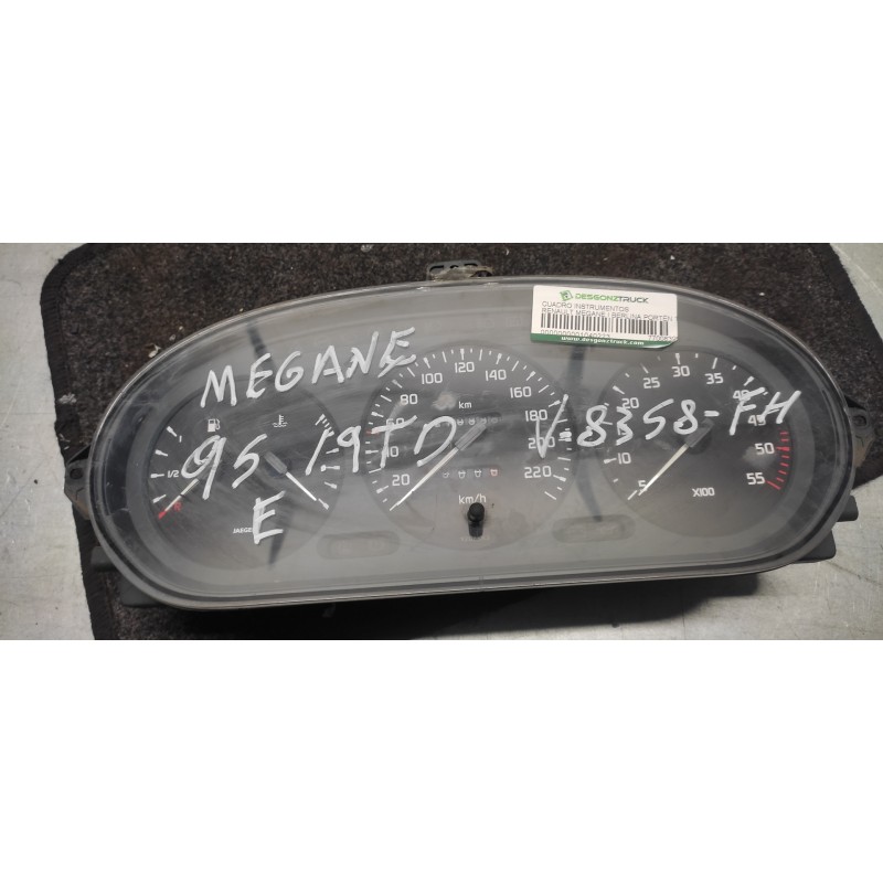 Recambio de cuadro instrumentos para renault megane i berlina hatchback (ba0) 1.9 turbodiesel referencia OEM IAM 7700839646  