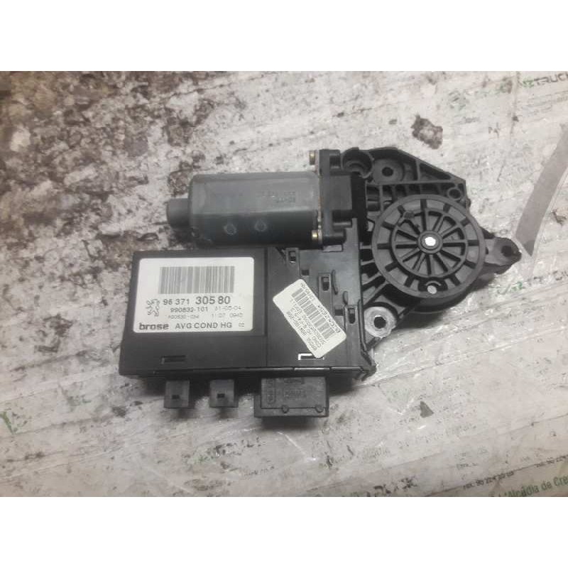 Recambio de motor elevalunas delantero izquierdo para peugeot 307 break / sw (s1) 2.0 16v hdi fap cat (rhr / dw10bted4) referenc - Blanco 3