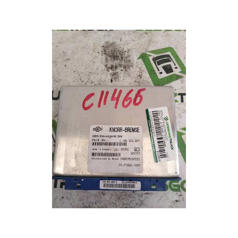 Recambio de modulo electronico para man tg - a 18.xxx 12.0 diesel referencia OEM IAM 81258087009 0486106027 CENTRALITA EBS