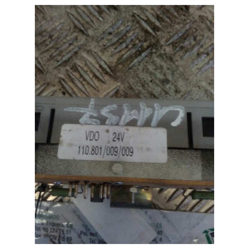 Recambio de cuadro instrumentos para man l2000 9.153-10.224 euroi/ii fki 10.163 fk / lk e 2 compacto referencia OEM IAM 81274206 - Naranja 3