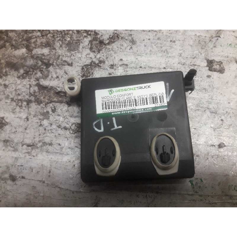 Recambio de modulo confort para mercedes-benz clase e (w211) berlina e 220 cdi (211.006) referencia OEM IAM 211820162603 2