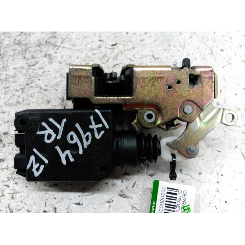 Recambio de cerradura puerta trasera izquierda para citroën zx 1.9 d armonia referencia OEM IAM - Blanco 2