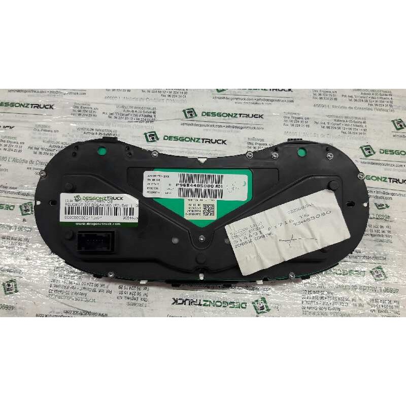 Recambio de cuadro instrumentos para peugeot 307 break/sw (s2) sw referencia OEM IAM 9654485080 3