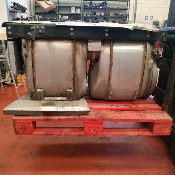 Recambio de catalizador para daf serie xf105.xxx fsa 4x2ld space-cab referencia OEM IAM 1940705 1933421 1947131