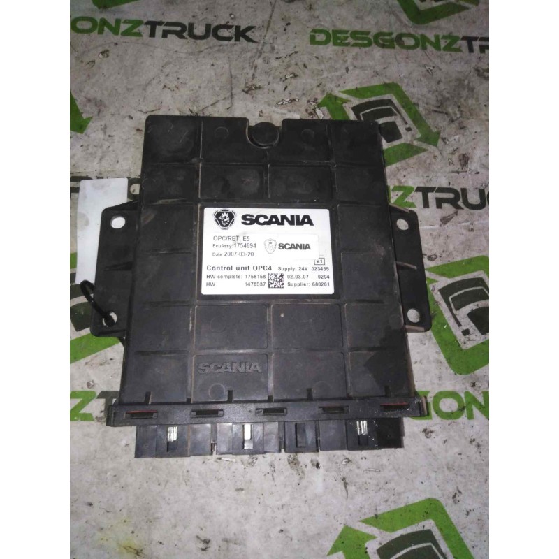 Recambio de modulo electronico para scania serie p/g/r (l-clase) fsa 880 (4x2)eb largo cr 19 a referencia OEM IAM 1754694 175815 - Blanco