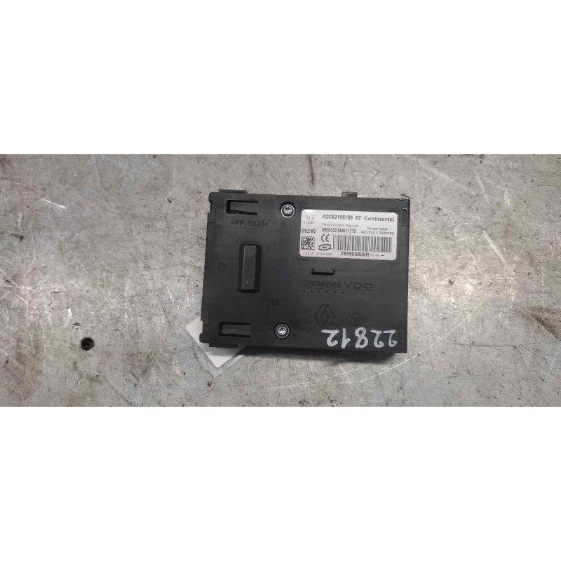 Recambio de conmutador de arranque para renault megane iii berlina 5 p dynamique referencia OEM IAM 285909828R A2C5318518607 - Negro 2