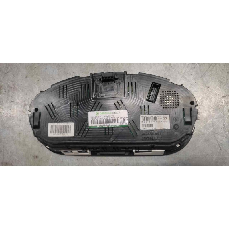 Recambio de cuadro instrumentos para renault megane iii berlina 5 p dynamique referencia OEM IAM 248100342R A2C53363614 - Negro 2