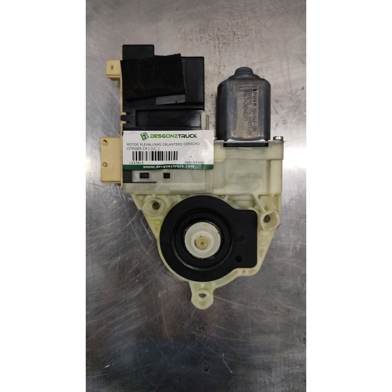 Recambio de motor elevalunas delantero derecho para citroën c4 berlina lx referencia OEM IAM 9681574880  