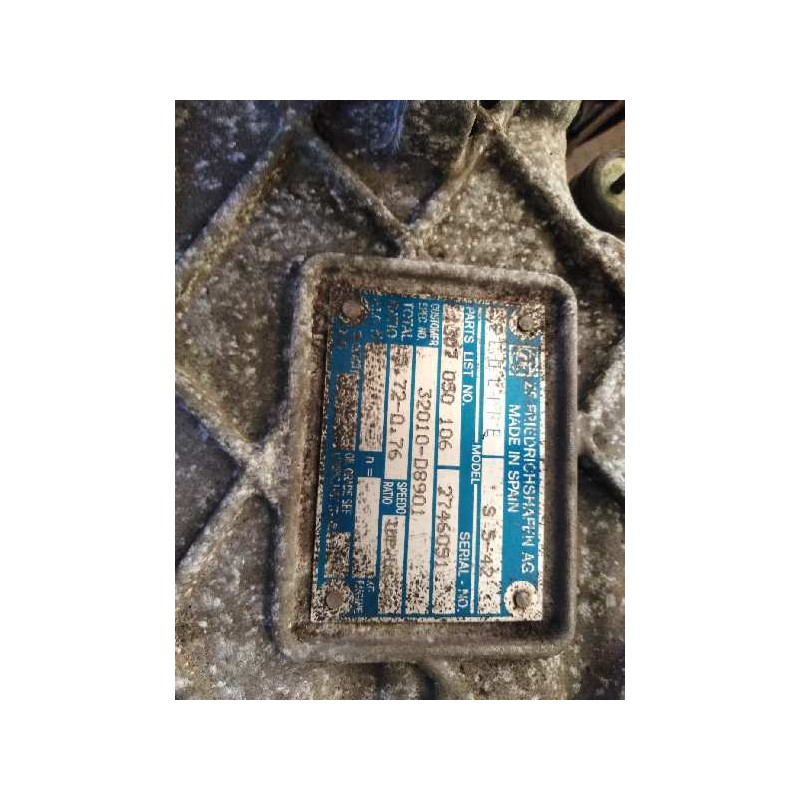 Recambio de caja cambios para nissan trucks atleon 140 referencia OEM IAM S542 1307050106 32010D8901 - Azul 3