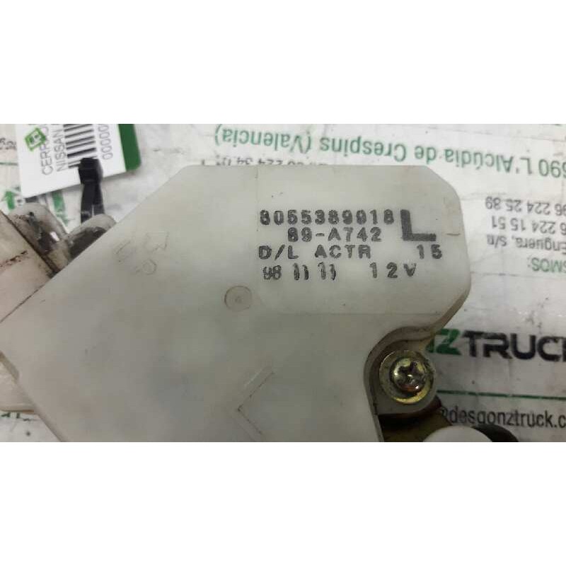 Recambio de cerradura puerta delantera izquierda para nissan almera (n15) 2.0 diesel referencia OEM IAM 8055389918 2