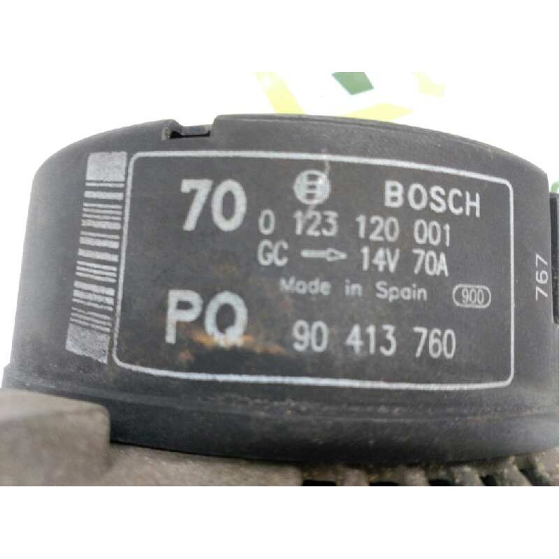 Recambio de alternador para opel corsa b swing referencia OEM IAM 03493715 0123120001 90413760 - Rojo 4