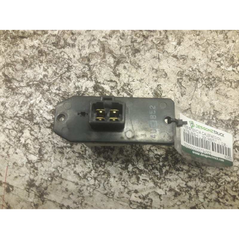 Recambio de resistencia calefaccion para mitsubishi l 200 (k6/7) 2500 td american spirit (4-ptas.) referencia OEM IAM 4U0852 4 P - Verde