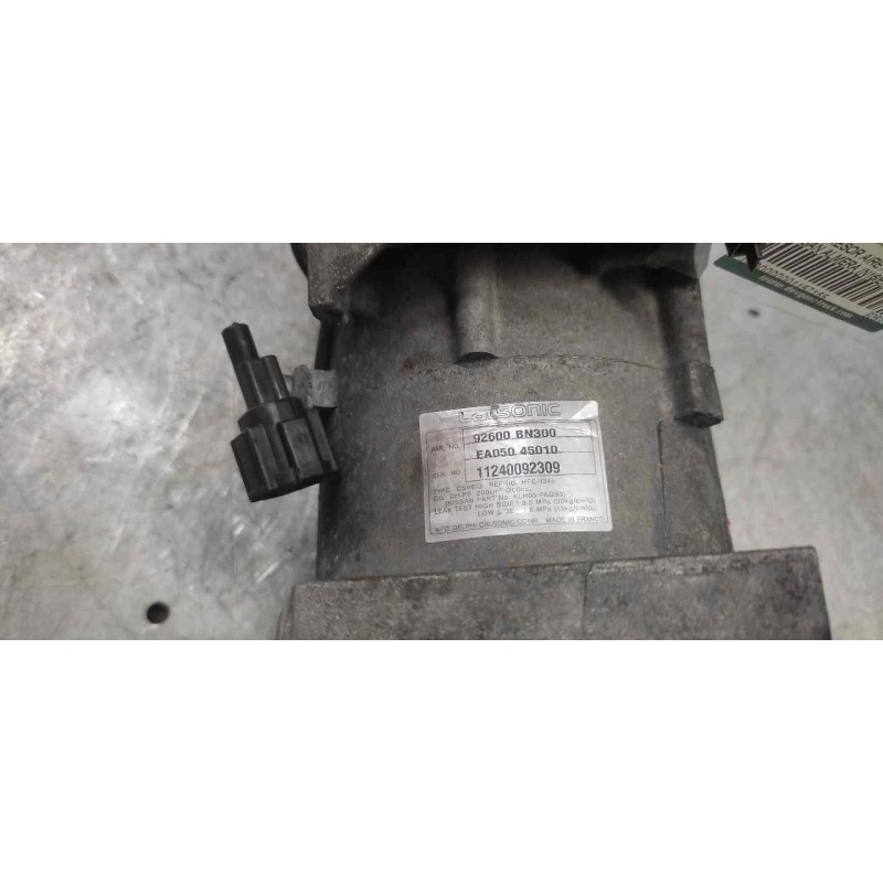 Recambio de compresor aire acondicionado para nissan almera (n16/e) acenta referencia OEM IAM 92600BN300 3