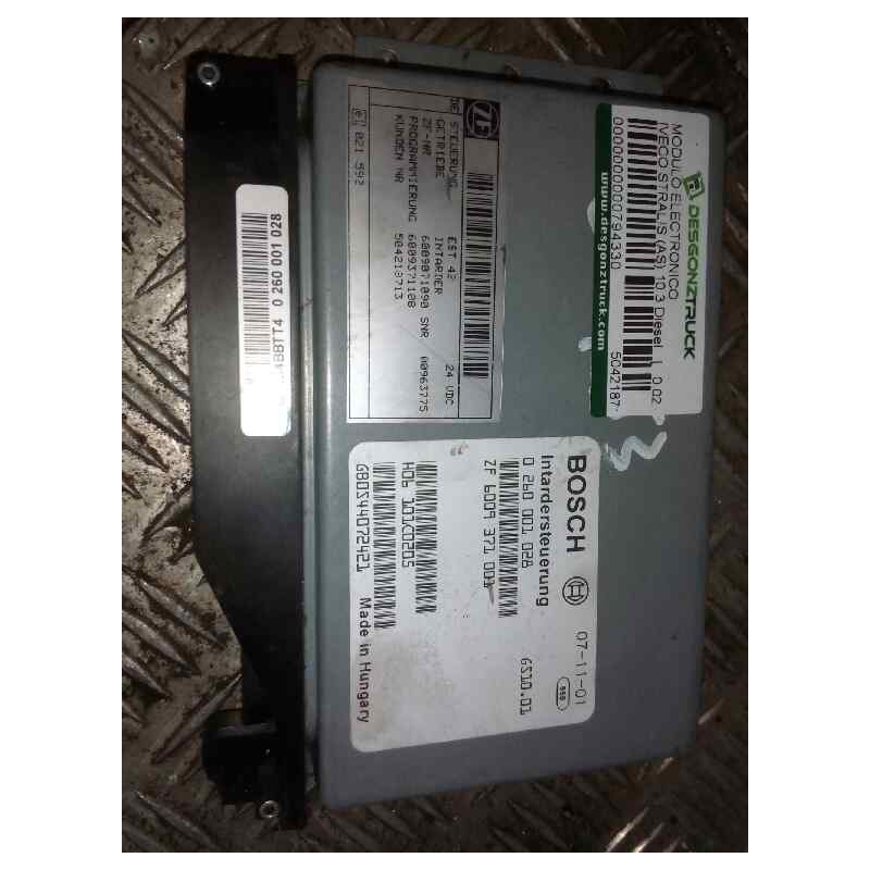Recambio de modulo electronico para iveco stralis (as) 10.3 diesel referencia OEM IAM 504218713 0260001028 CENTRALITA INTARDER - Naranja 2