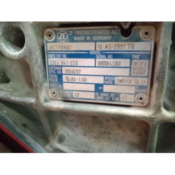 Recambio de caja cambios para daf serie xf105.xxx 12.9 diesel referencia OEM IAM 12AS2331TD 1353041020 1801237