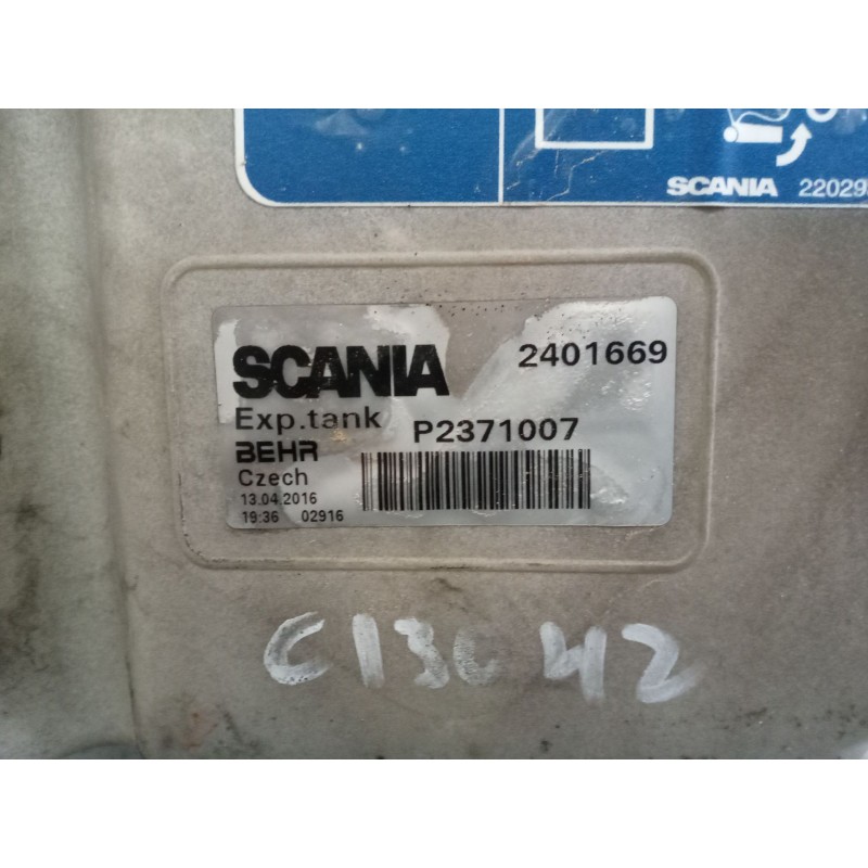 Recambio de deposito expansion para scania serie p/g/r (l-clase) 12.7 diesel referencia OEM IAM 2401669 - Blanco 5
